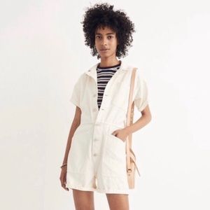 Madewell x As Ever Denim Romper